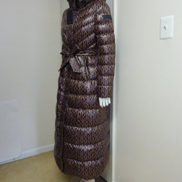 MACKAGE Calina Logo-print Padded Long Down Coat - Picture 13 of 15